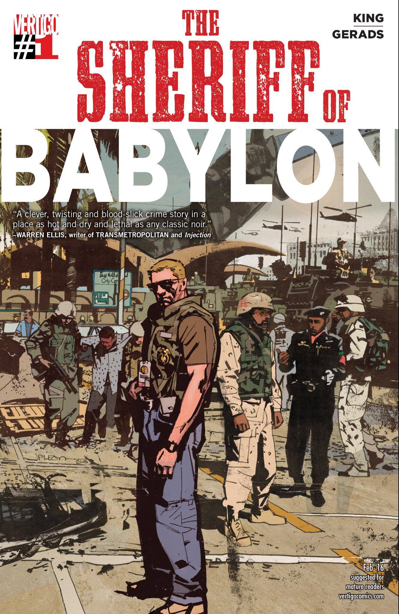 WHY AREN&#39;T YOU READING SHERIFF OF BABYLON? Review