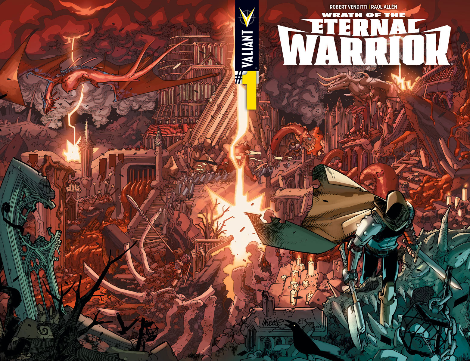 Valiant Release Complete Covers for Wrath of the Eternal Warrior #1